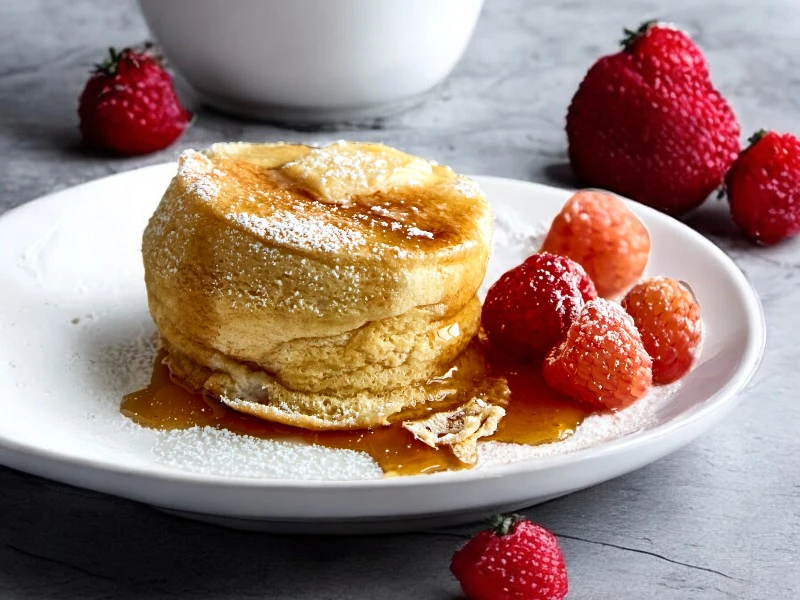 Resep Japanese Souffle Pancake yang Fluffy dan Lembut ala Kafe Jepang