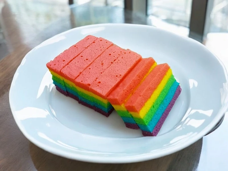 Resep Rainbow Cake Kukus yang Lembut dan Cantik