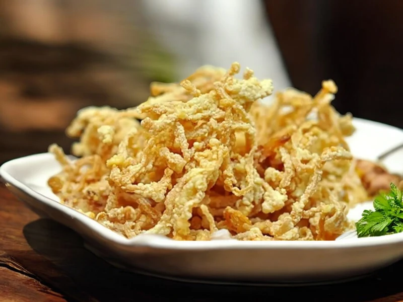 Resep Jamur Enoki Krispi Goreng